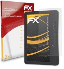 2x Protezione Pellicola dello Schermo opaco&antiurto Trekstor eBook-Reader 3.0