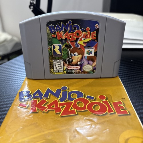 Nintendo banjo kazooie n64 - nintendo,