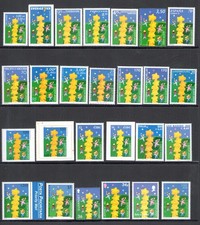 2000 EUROPA CEPT, annata completa 73 valori + 2 foglietti - MNH**