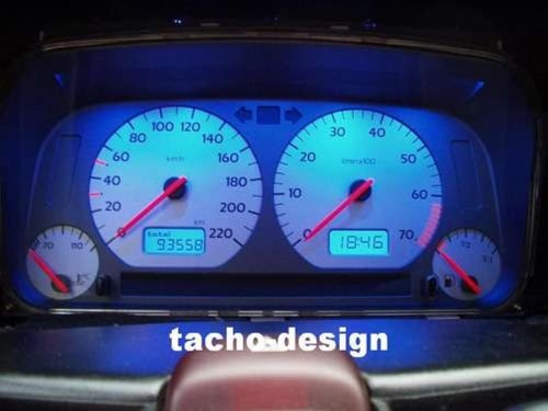 Tachimetro blu golf passat - 3,