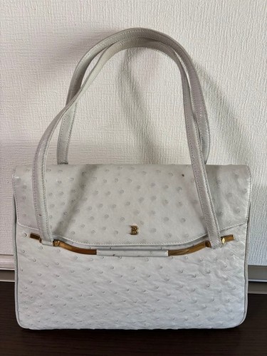 Bally borsa mano struzzo - bally,