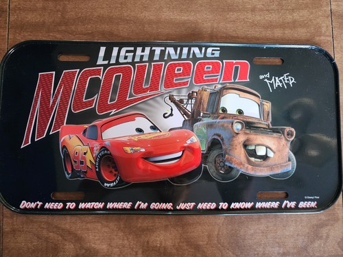 Insegna latta targa pixar cars - insegna,