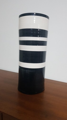 Vaso cilindrico ceramica - vaso, in