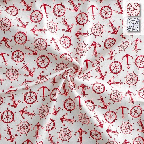Tessuto metro timone cotone - tessuto,