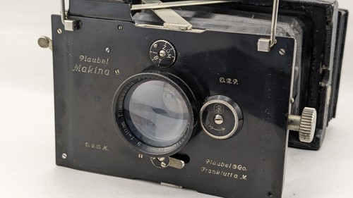 Plaubel makina avec objectif - makina,