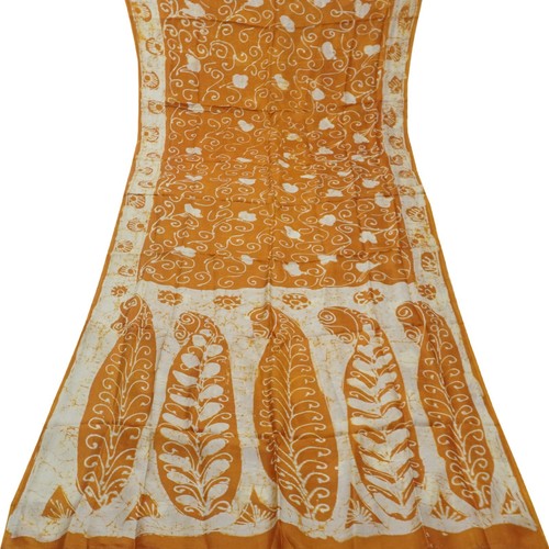 Marrone vintage sari 100 - vintage, 100%