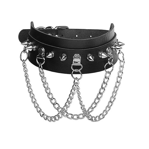 Collana girocollo donna - , punk