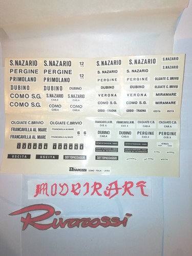 Rivarossi 20194 calcomanie - rivarossi-20194-calcomanie, per
