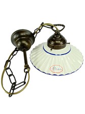 Lampadario ottone brunito