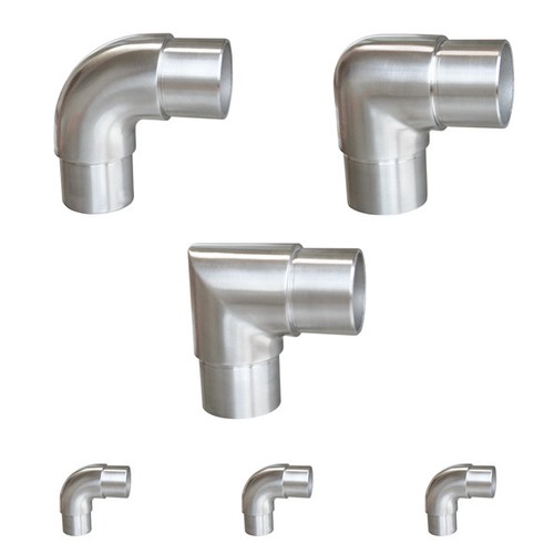 Raccordo acciaio inox - 90°,