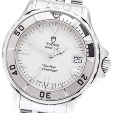 Orologio automatico ragazzo TUDOR Hydronaut 85190P data Cal.2824-2 quadrante bianco_868940