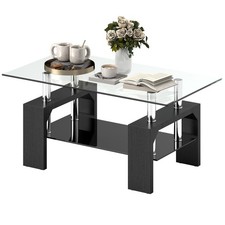 HOMCOM Tavolino da Salotto