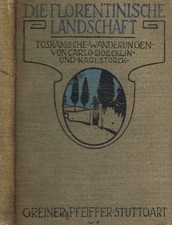 The florentinische landschaft. . Carlo Bocklin, Karl Storck. 1910. .