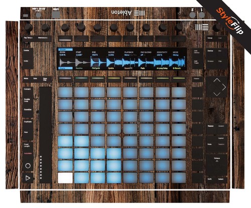 Ableton push skin legno - 2,