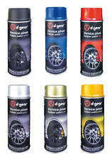 VERNICE SPRAY ALTE TEMPERATURE 800 GRADI PINZE FRENI AUTO MOTO 400ML D-GEAR CAR 