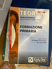 alpha test Scienze della