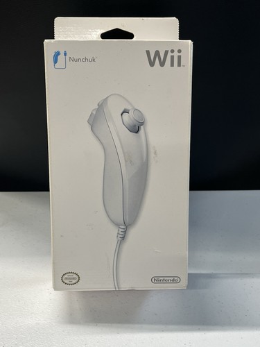 Nintendo wii white nunchuck - nintendo,