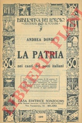 Dondi andrea la patria - -,