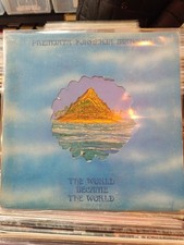 P.F.M. PREMIATA FORNERIA MARCONI - THE WORLD BECAME THE WORLD. LP MANTICORE
