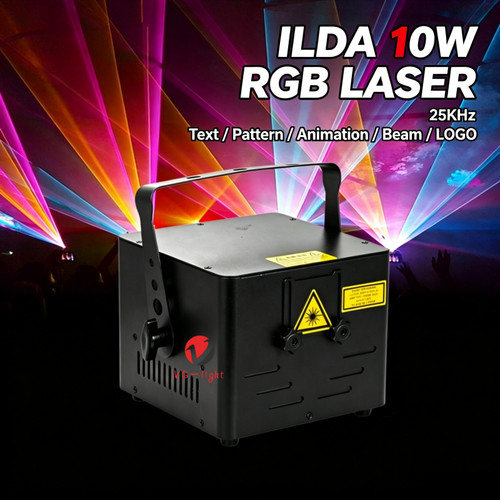 Scanner 25khz 10w - 10w, luce