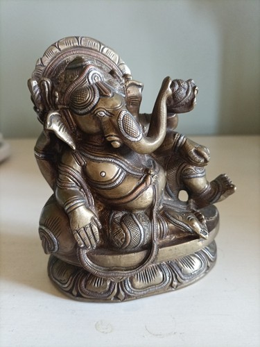 Bronzo ganesh indiano - indiano/india,