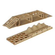 Set di rampe per ostacoli per