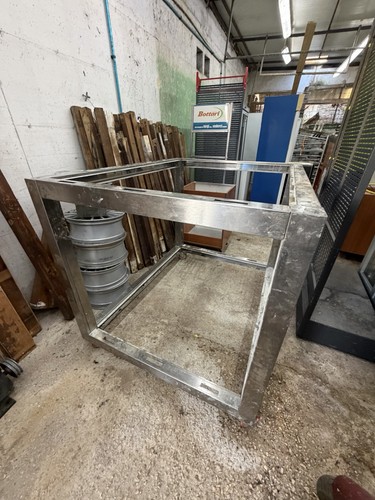 Carrello acciaio inox - inox, con