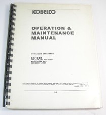 Kobelco SK13SR Mini Escavatore