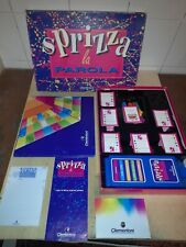 Sprizza La Parola - Clementoni Anni 80 - Gioco In Scatola Vintage