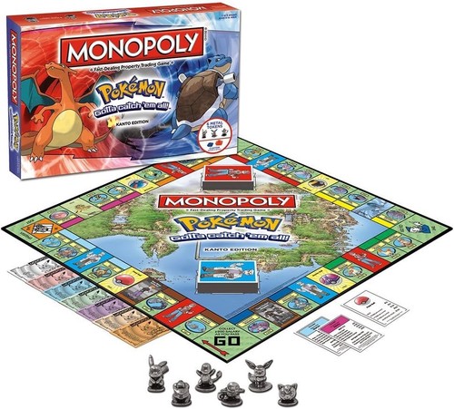 Monopoly pokémon kanto - pokémon,