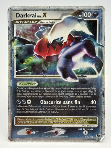 Carta pokémon darkrai - carta,