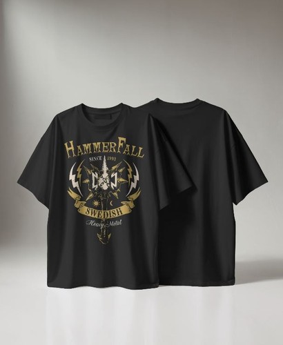 Maglietta hammerfall svedese - maglietta,
