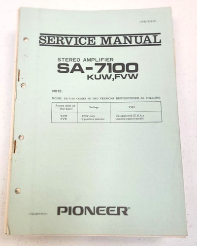 Pioneer amplificatore stereo - amplificatore,