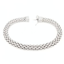Bracciale Donna Fope® Oro Bianco 18kt - Oro Rigenerato