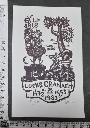 Wunderkammer exlibris 1150 - wunderkammer,