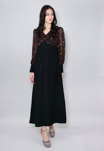 Maxi abito donna - , crepe