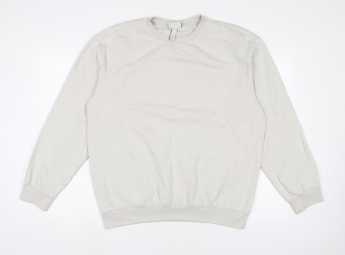 Felpa pullover uomo - h&m, grigio