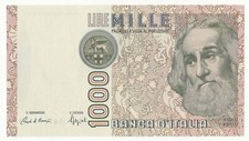 1000 lire marco - lire, 1984