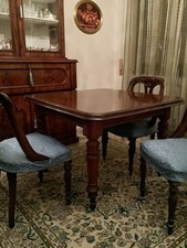 Tavolo e Sedie Antiquariato Inglese 
