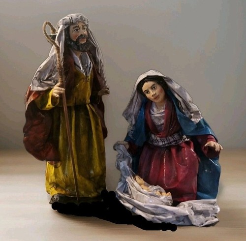 Arte natività cartapesta - natività,