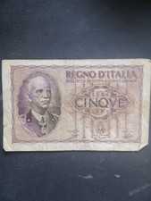 Italy 5 Lire 1940