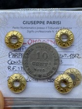 STATI PREUNITARI NAPOLEONE I RE D'ITALIA 10 Centesimi 1812 M Milano Periziata