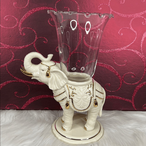 Vaso elefante reale lenox - vaso,