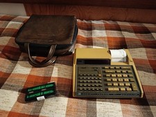 HP Hewlett Packard 97 Calcolatrice + borsa + batteria nuova FUNZIONANTE vintage