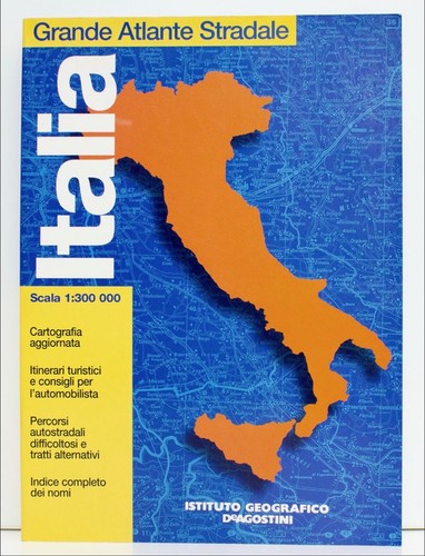 Italia grande atlante stradale - atlante,