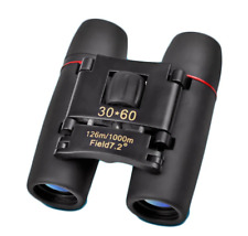 MINI BINOCOLO CANNOCCHIALE ZOOM 30 X 60 PIEGHEVOLE ANTIRIFLESSO CON FODERO