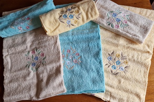 Set salviette spugna antiche - salviette,