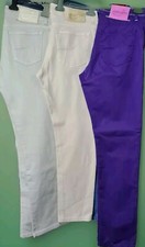 3 JACOB COHËN Jeans taglia 32 classici 1 Viola - 1 Avorio - 1 Panna. 