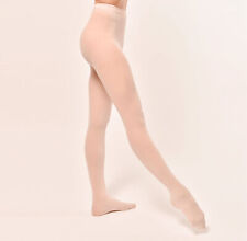 Calze Danza Classica microfibra collant rosa ballerine bambine saggio studio