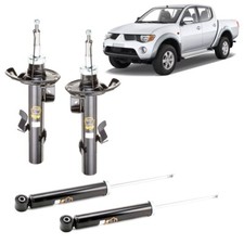 KIT 4 AMMORTIZZATORI PER MITSUBISHI L200 2.5 DI-D 4x4 4WD 1996-2007